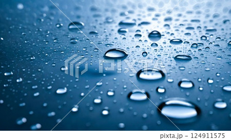 水のテクスチャ素材画像 124911575