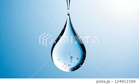 水のテクスチャ素材画像 水のテクスチャ素材画像 124911589