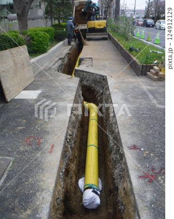 都市ガス本管の耐震化が進みます 都市ガス本管の耐震化が進みます 124912129