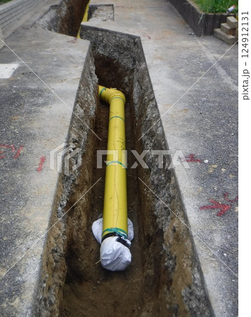 都市ガス本管の耐震化が進みます 124912131