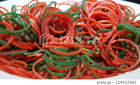 rubber bands used for sealing plastic bags rubber bands used for sealing plastic bags 124912402