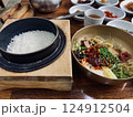 韓国旅行で食べたユッケビビンバ 124912504
