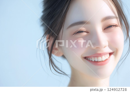 美肌女性「AI生成画像」 124912728