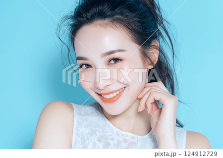 美肌女性「AI生成画像」 124912729