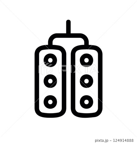 Outline racing start lights signal tree sequence indicator competition starting device clearly 124914888