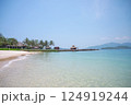 ニャチャンのリゾートビーチ / Tranquil Resort Beach in Nha Trang 124919244