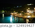 リゾートの夜景　Pier Lights Shining in the Tropical Night 124919427