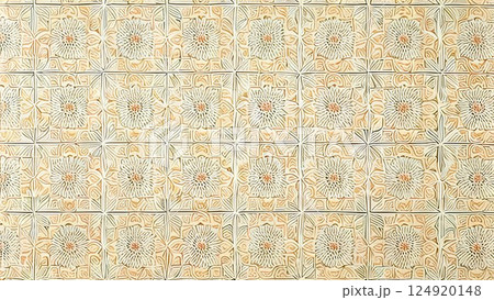 幾何学模様の背景画像 124920148