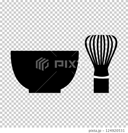 茶碗和糙米 124920531