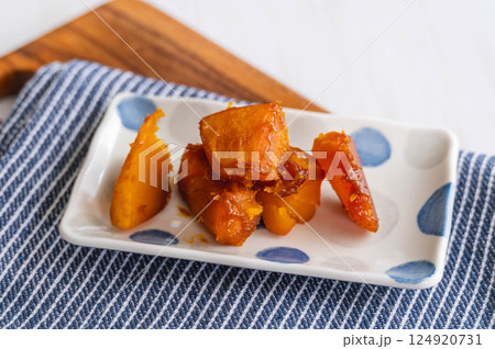 かぼちゃの煮物 124920731