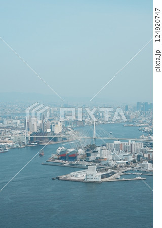 【縦写真】大阪市の風景 124920747