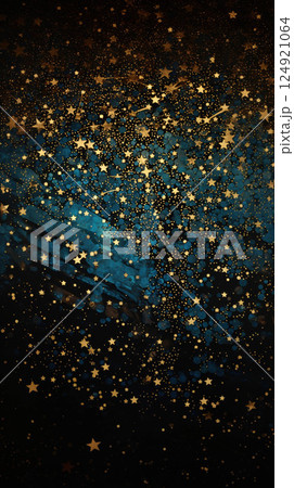 Shiny particles background. Sparkling glitter. Abstract wallpaper design 124921064