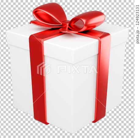 3D 插畫_禮物_紅色 3D 插畫_禮物_紅色 124923131