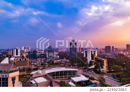 Nairobi National Park is a national park in Kenya that was established in 1946 about 7 km south of Nairobi. It is fenced on three sides, whereas the open southern boundary allows migrating wildlife to 124923863