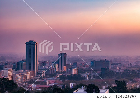 Nairobi National Park is a national park in Kenya that was established in 1946 about 7 km south of Nairobi. It is fenced on three sides, whereas the open southern boundary allows migrating wildlife to 124923867
