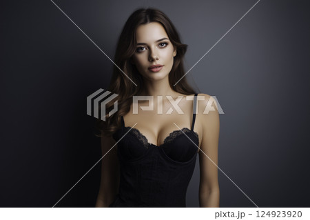 アダルトな雰囲気の女性イメージ　 124923920