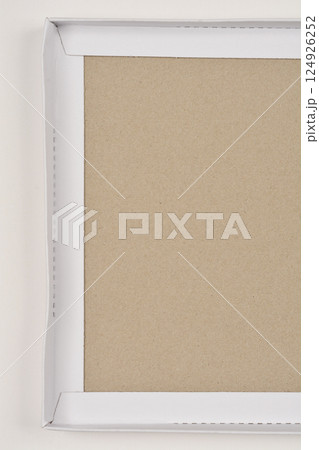 Empty cardboard box 124926252