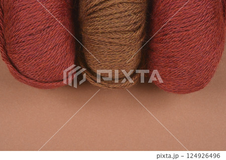 Three balls of yarn Three balls of yarn 124926496