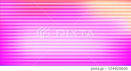 Texture featuring vibrant gradient shades with bright, smooth, fluted vertical lines. Bold and dynamic futuristic neon design seamlessly blending smooth tones and radiant colors, visual art project. 124928600