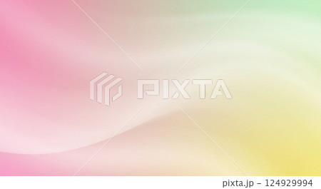 パステルグラデーションの柔らかな抽象背景セット 124929994