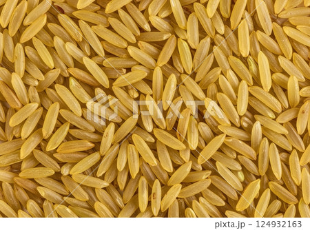 Golden rice texture background showcasing...のイラスト素材 [124932163] - PIXTA