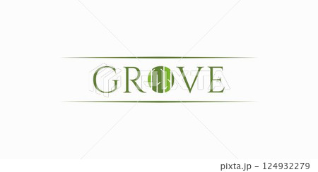 The Grove logo design is unique and natural The Grove logo design is unique and natural 124932279