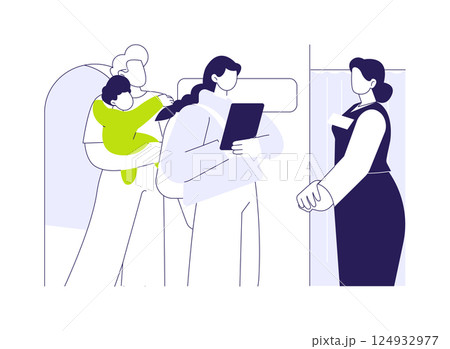 Welcome passengers abstract concept vector illustration. Welcome passengers abstract concept vector illustration. 124932977