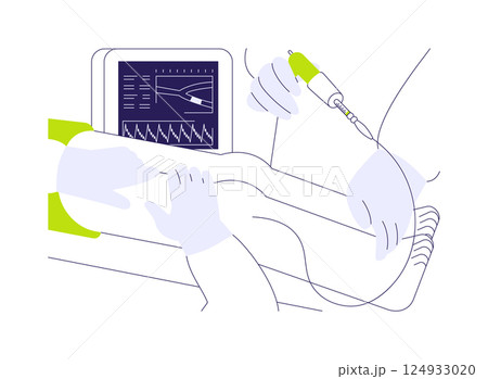 Vascular surgery abstract concept vector illustration. 124933020