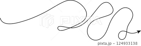 Arrow line Arrow line 124933138