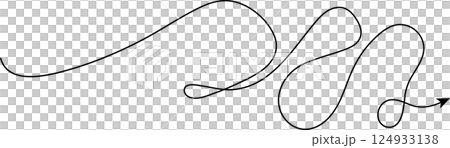 Arrow line Arrow line 124933138