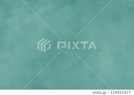 Concrete, plaster wall texture with brush strokes, messy shabby turquoise surface background Concrete, plaster wall texture with brush strokes, messy shabby turquoise surface background 124933427