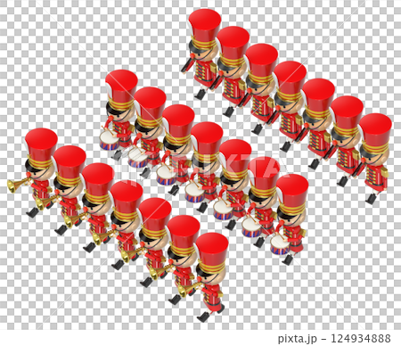 玩具士兵 124934888