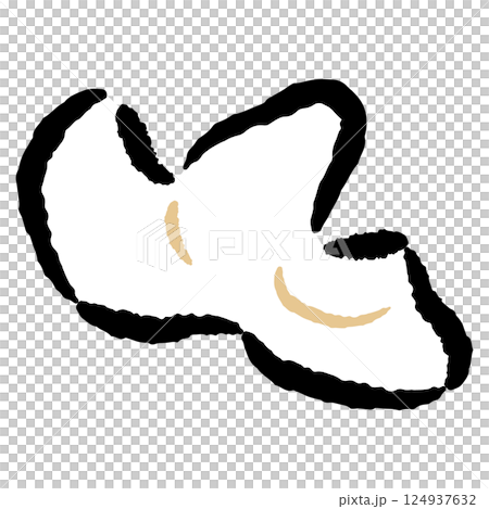 犬の歯のイメージイラスト 124937632