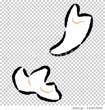 Dog teeth image illustration 124937640