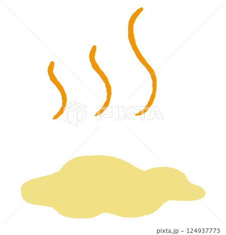 においのするおしっこのイメージイラスト 124937773