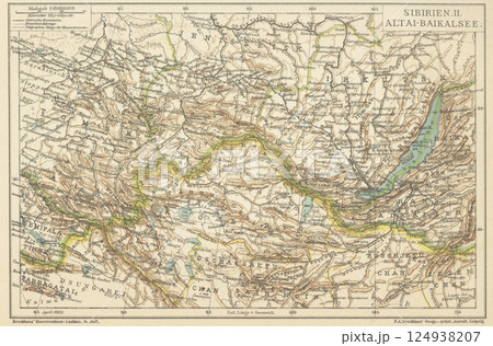 20世紀初期　世界地図　ロシア 124938207