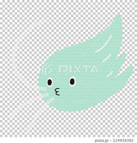 かわいい風のイラスト 124938392