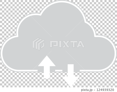 cloud computing icon cloud computing icon 124939320