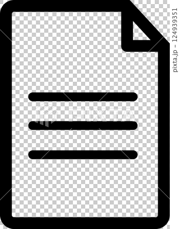 document data icon document data icon 124939351