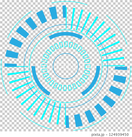 hi-tech circle digital technology. hi-tech circle digital technology. 124939450