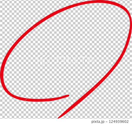 手描き赤丸 採点 テスト 手描き赤丸 採点 テスト 124939602