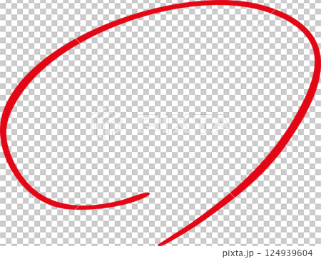 手繪紅圈評分測試 124939604