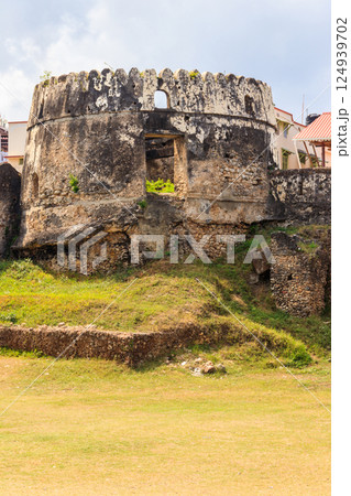 Old Fort, also known as the Arab Fort is a fortification located in Stone Town in Zanzibar, Tanzania Old Fort, also known as the Arab Fort is a fortification located in Stone Town in Zanzibar, Tanzania 124939702