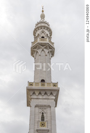 Single tower of the mosque Single tower of the mosque 124940869