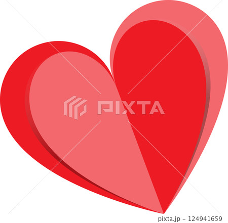 shape heart. 124941659