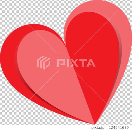 shape heart. 124941659