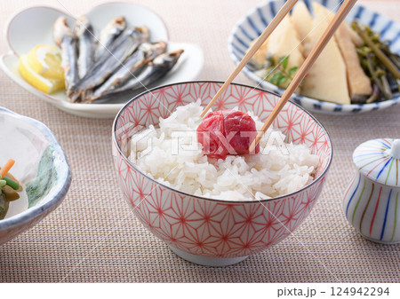 日本料理 和食 朝食イメージ 124942294