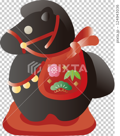 年賀2026 年賀状 2026 土鈴 干支 馬 午 午年 うまどし かわいい 飾り イラスト素材 年賀2026 年賀状 2026 土鈴 干支 馬 午 午年 うまどし かわいい 飾り イラスト素材 124943036