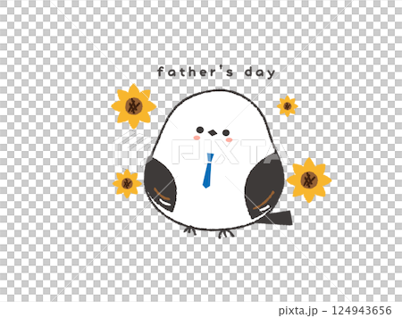父親節和Shimaenaga的插圖 124943656