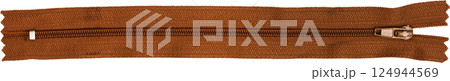 zipper. 124944569